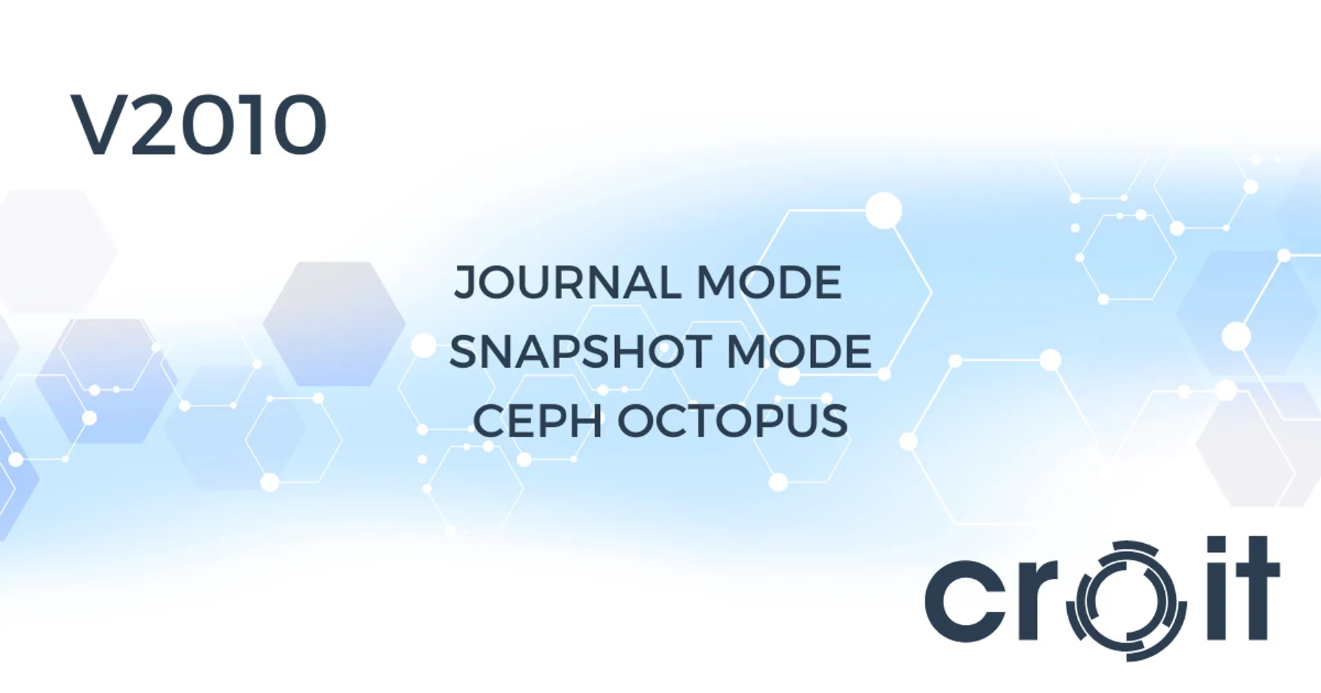 croit v2010 is now available