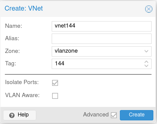 Configure VNet